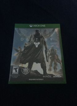 Destiny Xbox one