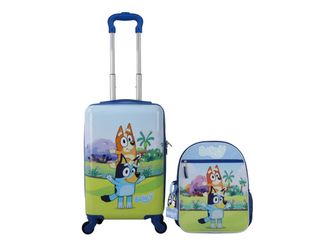 NEW! Bluey Character Backpack and Luggage Set