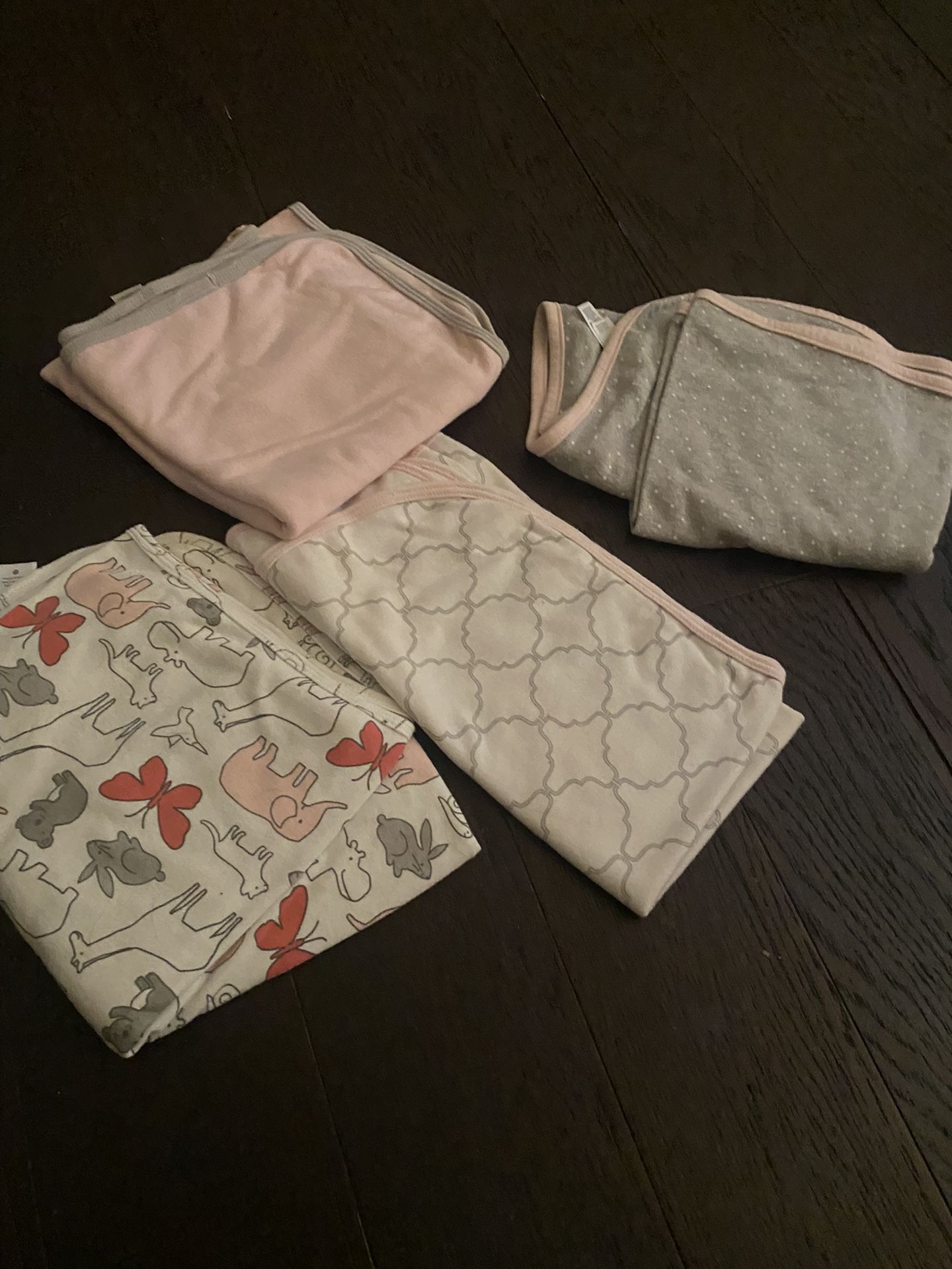 4 Baby Blankets