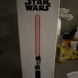 BRAND NEW SEALED Star Wars Darth Vader Red Lightsaber Desk Light 23”-Disney