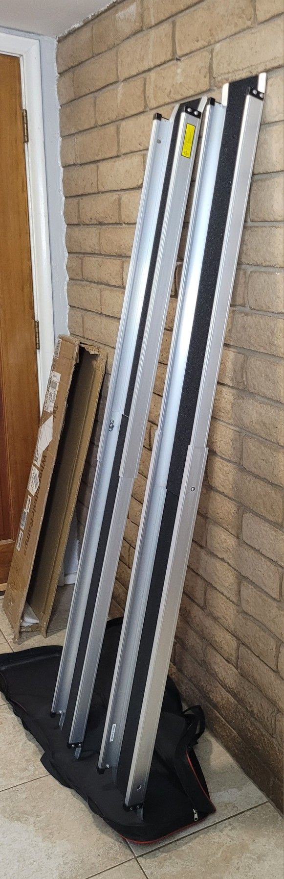 3.5' or 6'FT Telescopic Ramps for Wheelchairs 600lbs