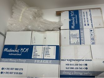 Professional Moving Boxes and Bubble Wrap