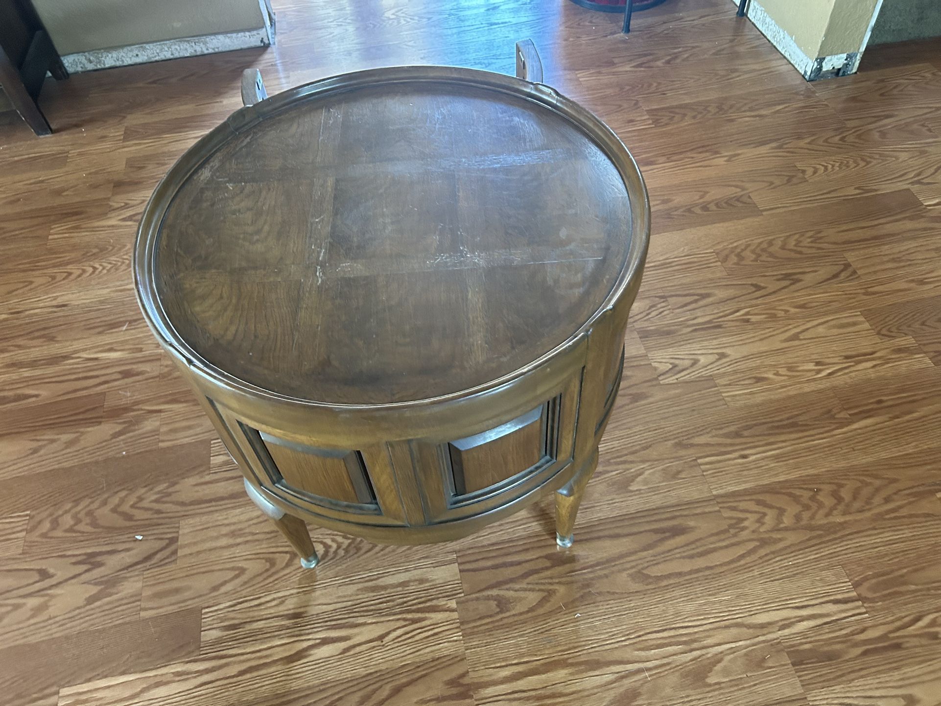 End Table With Storage 