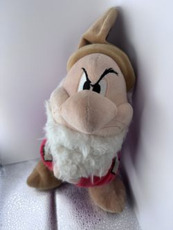 Official Disney Store Grumpy Plush From Snow White