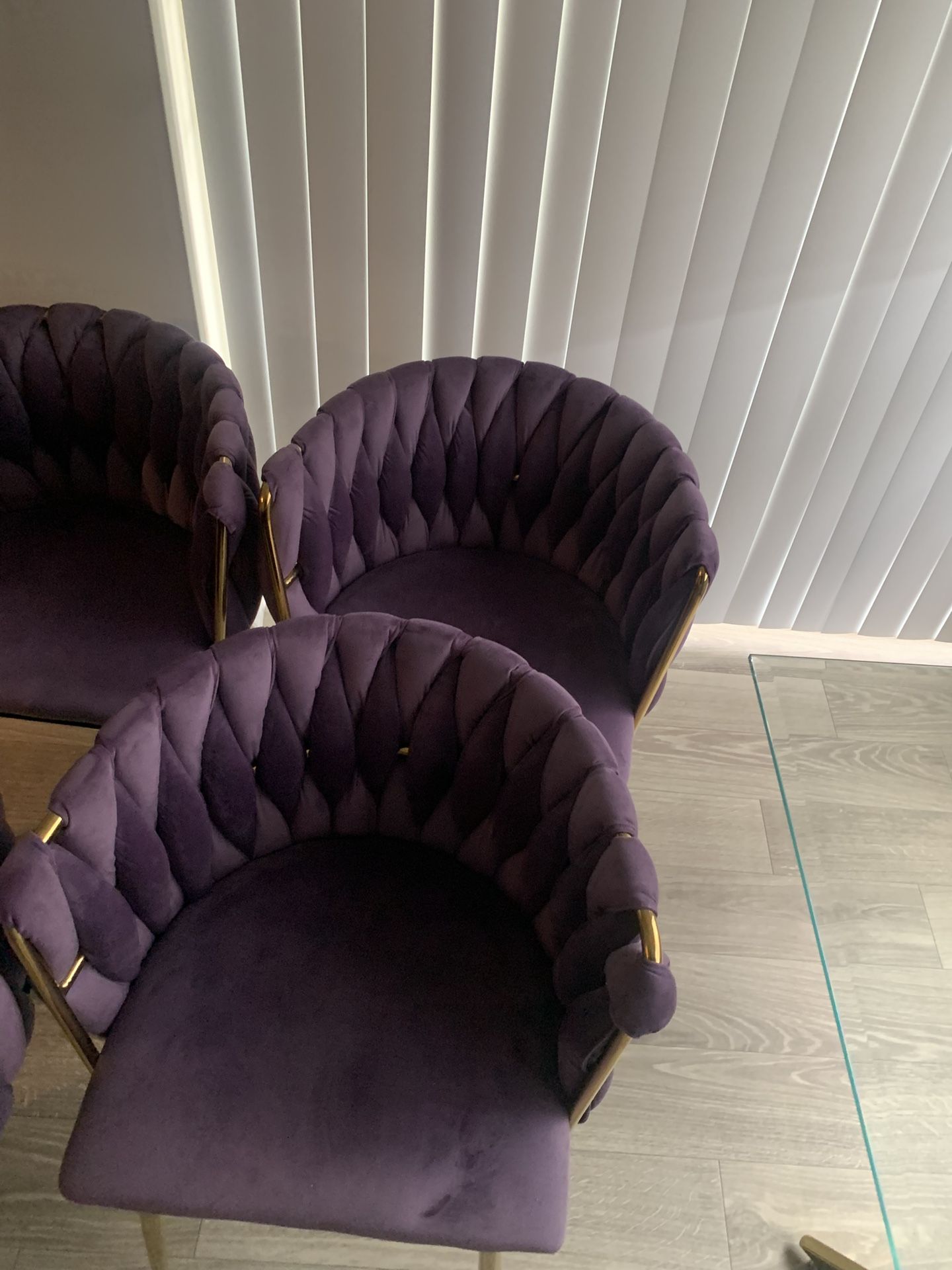 Table , chairs and bar stools
