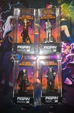 Figpin Lot - My Hero Academia - Halloween Themed - Set of 4