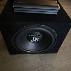 Subwoofer + Amplifier 