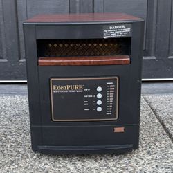 EdenPURE US 1000 Black Infrared Portable Heater Digital