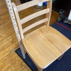 Solid Wood, Sturdy, Preschool chairs Lot)