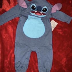 Stitch Onesie Set 3/6 Months Costume 