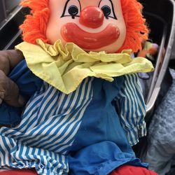 Vintage Two Faced Clown