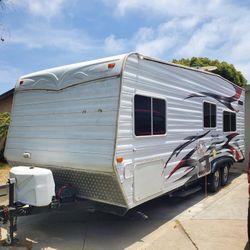 Toy Hauler Rv Camper Trailer