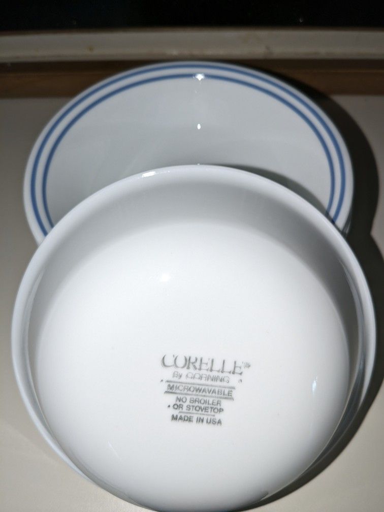 Corelle Fruit/dessert Bowl, White With Free Trim, 5 Inch for Sale in