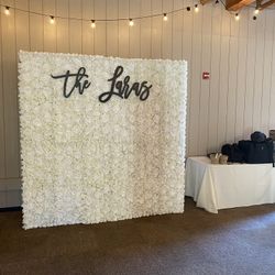 Flower Backdrop Wall 8ft X 8ft 