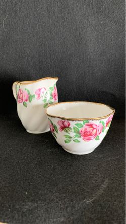 Vintage “Salisbury” Creamer & Sugar Set