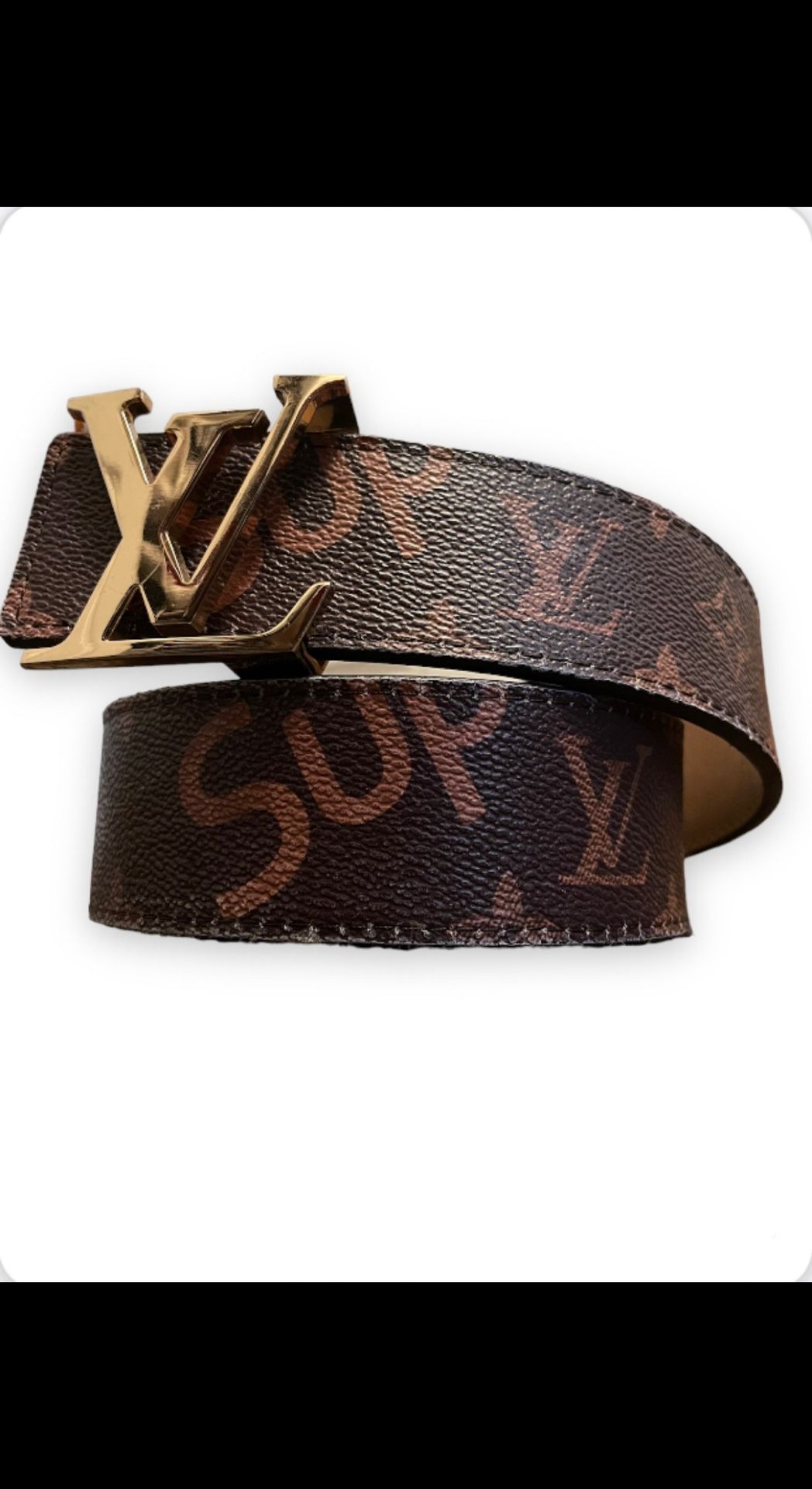 Louis Vuitton x Supreme Initials Belt
