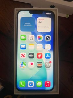 Yellow iPhone 14 Plus 128GB Unlocked – 99% Battery – Box + Cable