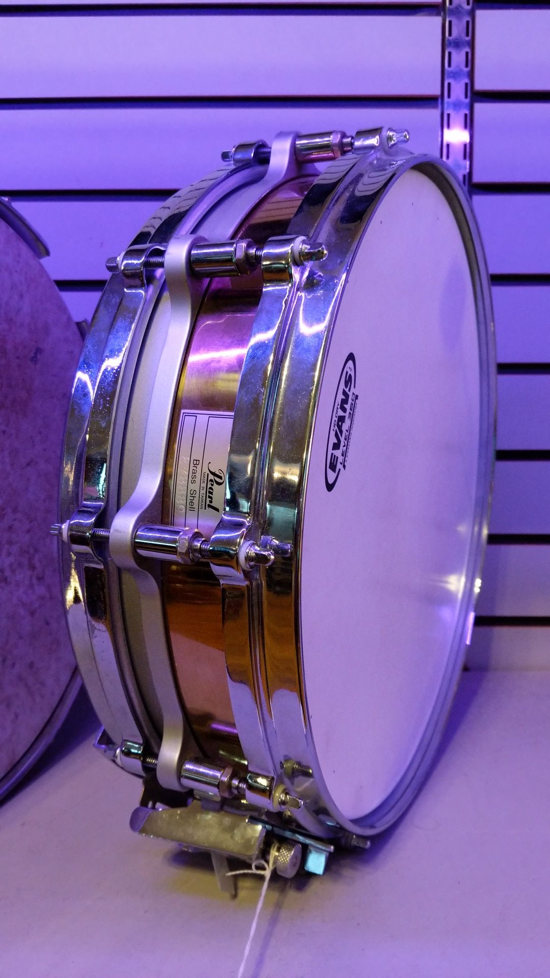 Pearl 14inch brass shell snare