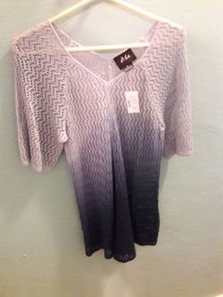 New ombre sweater size small