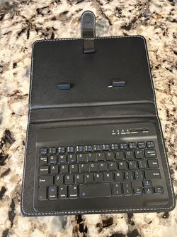 Phone keyboard with black case