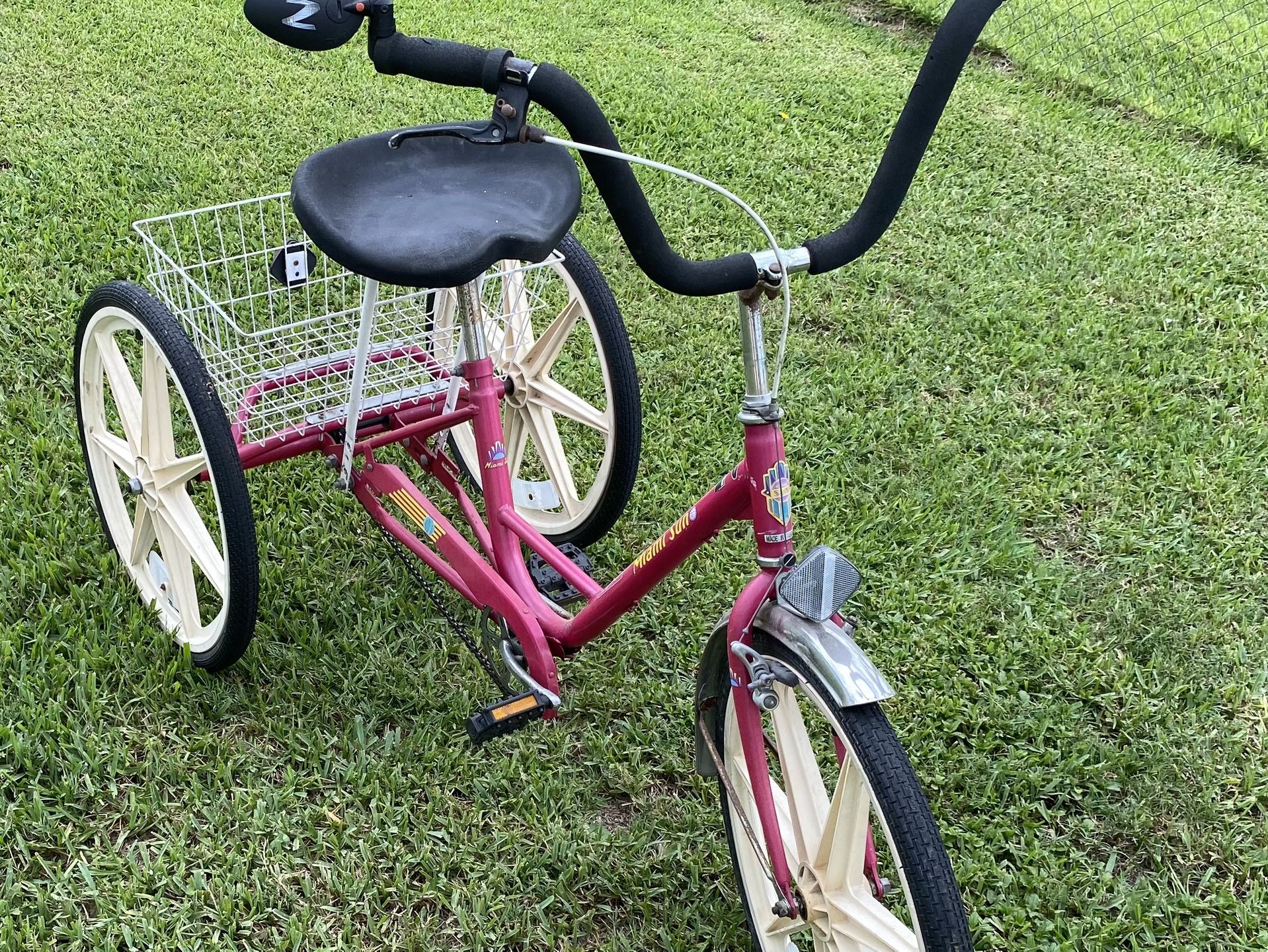 Miami sun tricycle for sale sale