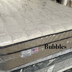 Queen sizes black series Euro Pillow Top 12” $199