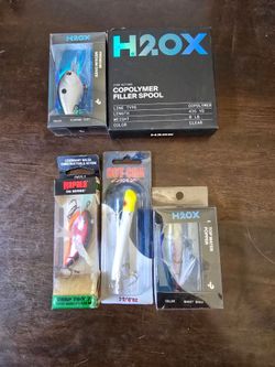 Fishing Lures and Line Bundle