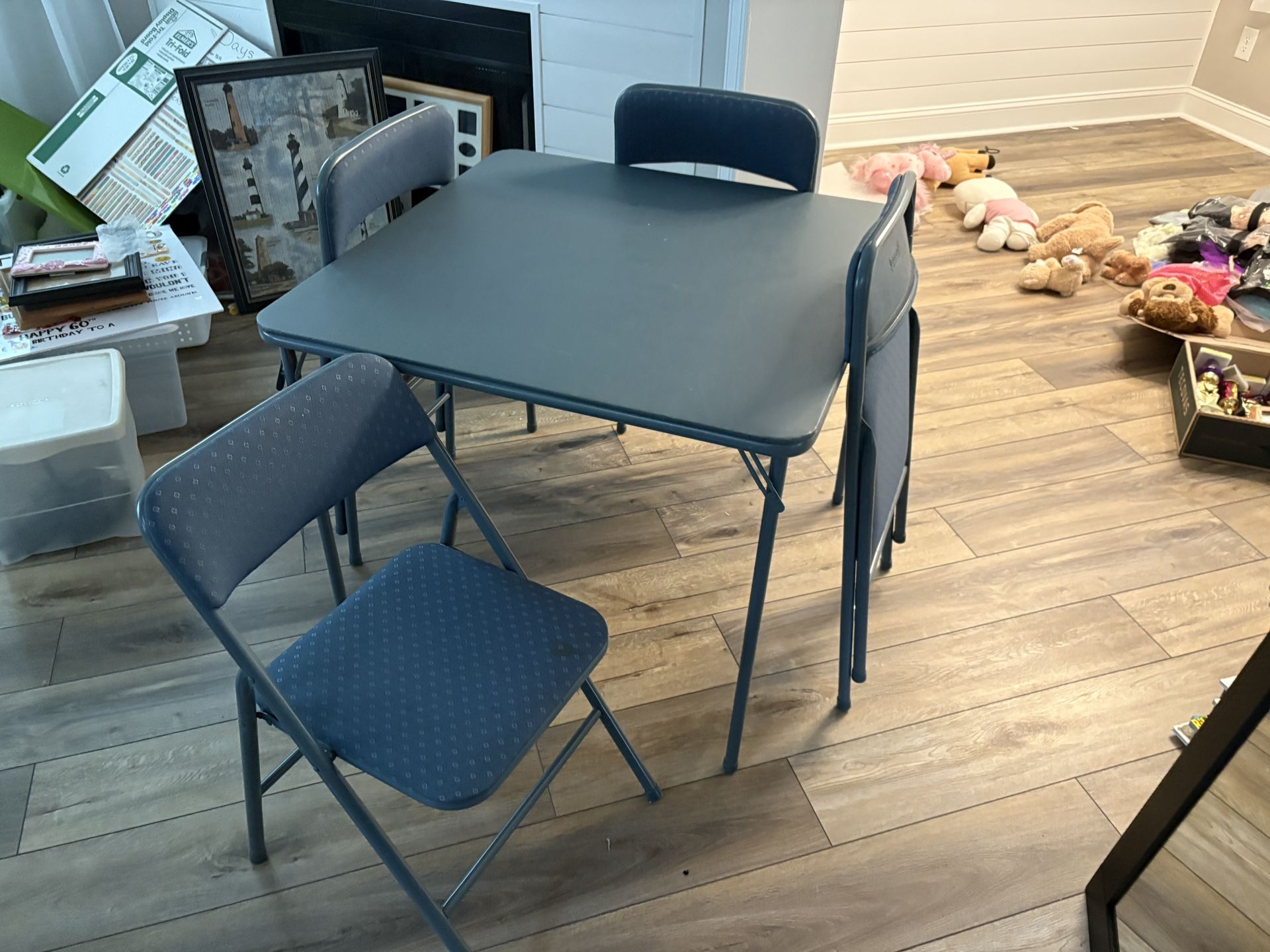 Card Table With 4 Chairs