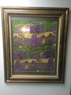 Haitian Framed Art