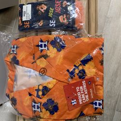 Houston Astros Shirt and Altuve Socks