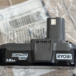 Ryobi P189 ONE+ 18V 1.5 Ah Lithium-Ion Battery Pack