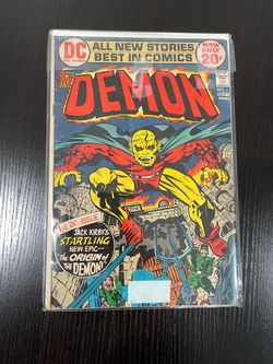 DC The Demon #1 Comic Book 1972