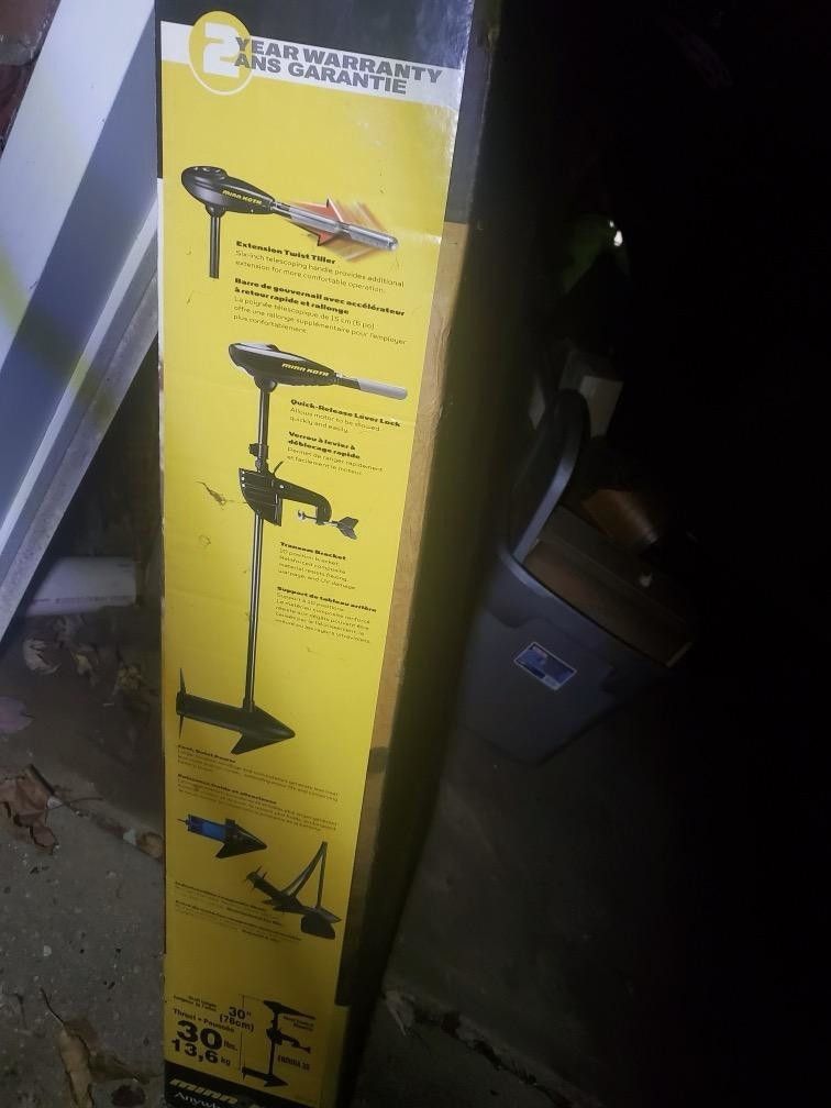 π₯οΈ Minn Kota Endura C2 Trolling Motor β 30lb Thrust, 30" Shaft β BRAND NEW