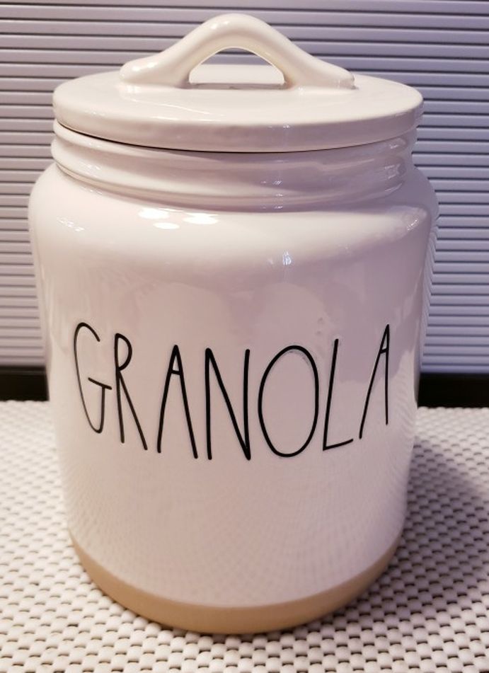 Rae Dunn GRANOLA Canister