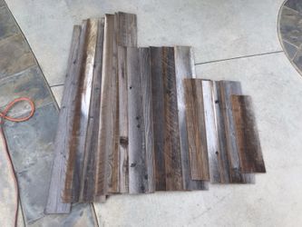 Beautiful reclaimed wood all natural for accent walls