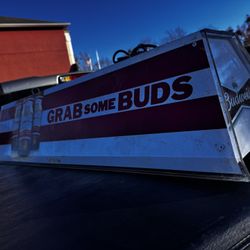 Budweiser Pool Table Light Fixture 45" grab some buds ceiling hanging 