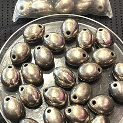 Tribal Sterling Bench Beads SV16