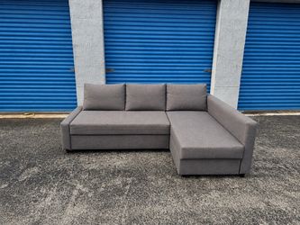 Gray sectional sofa(free delivery)