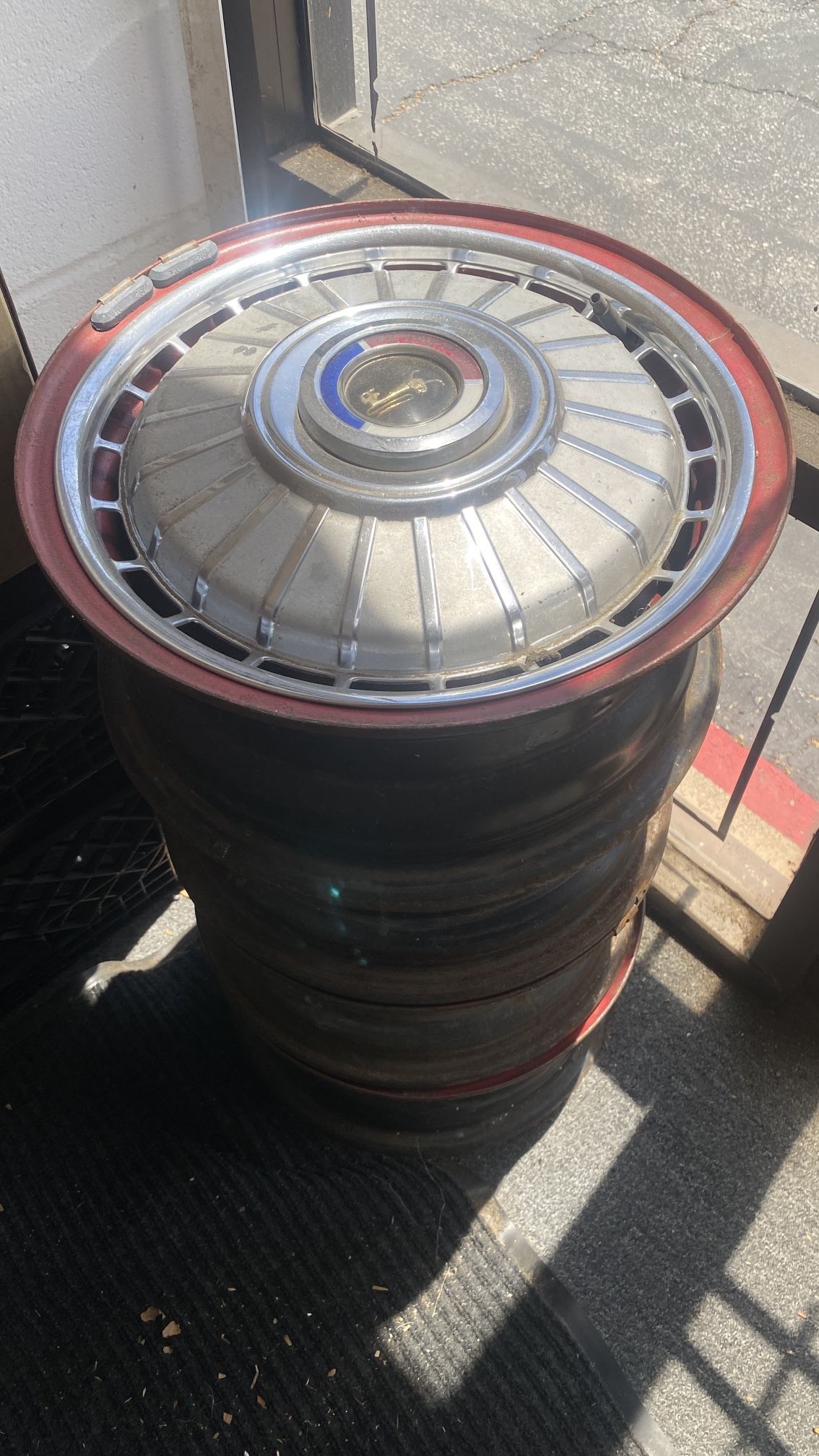 1962 Ford Galaxie Sunliner Factory Original Wheels