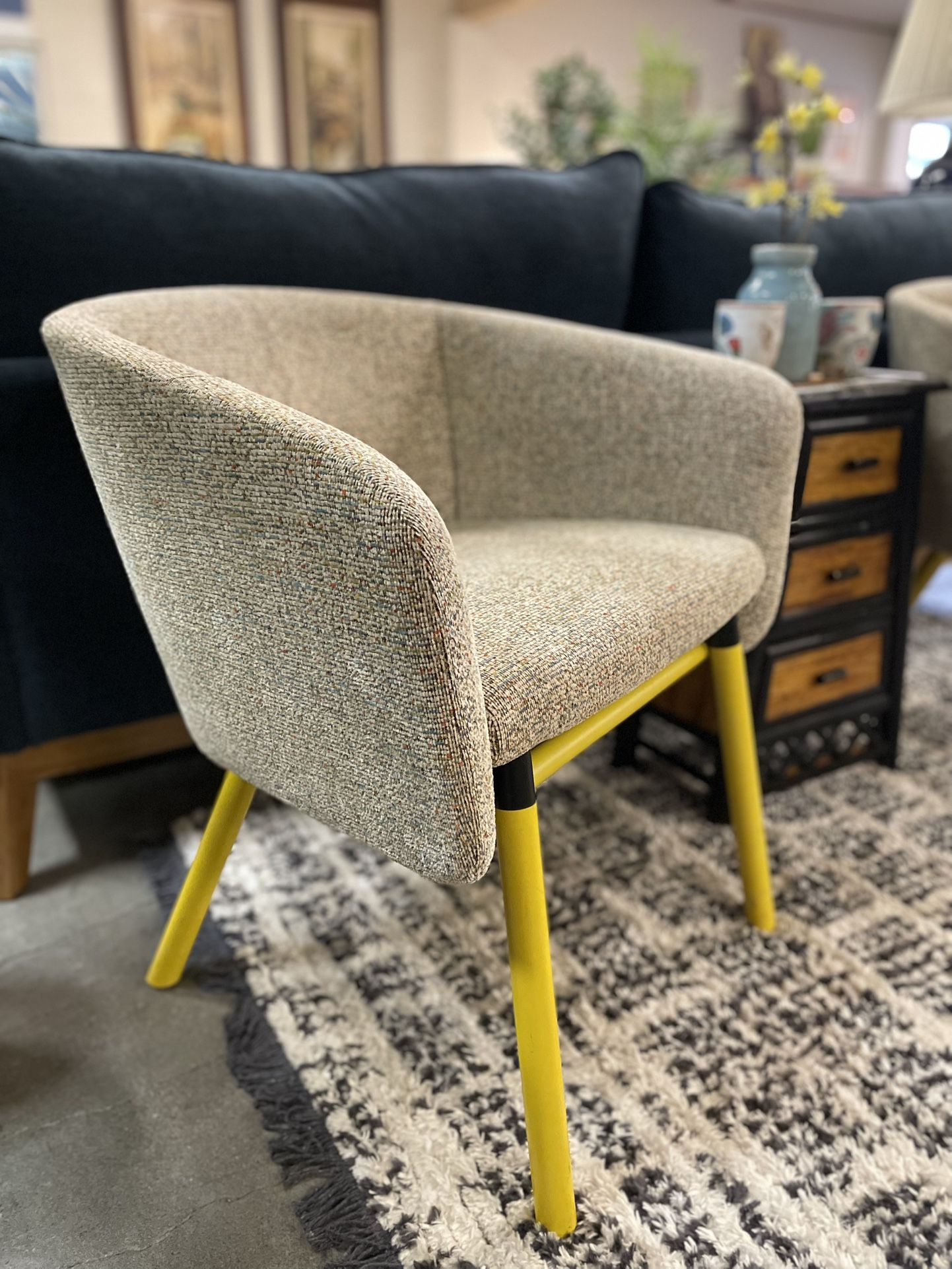 Petite Low-Back Accent Chair (one remaining)