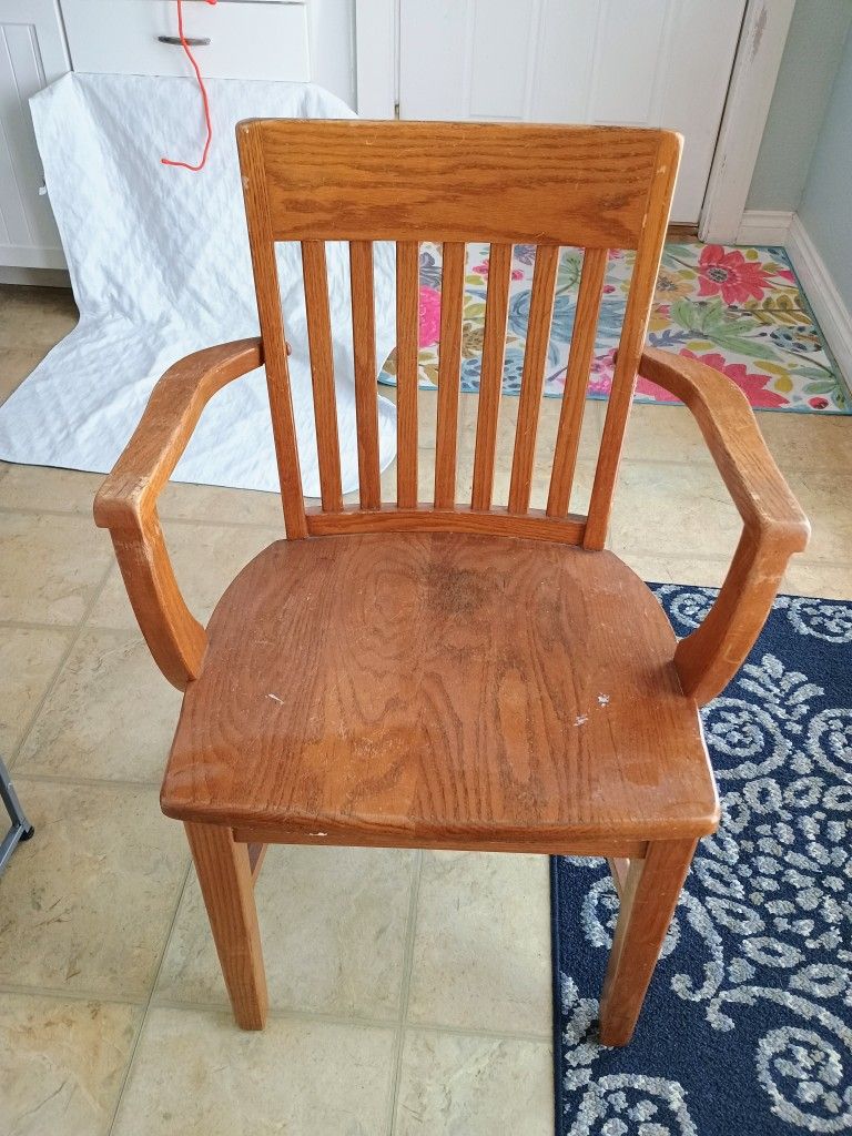 Antique Library Chair