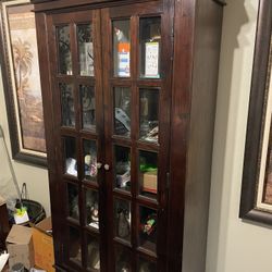 Rustic Rosewood Cabinet 