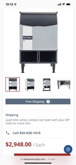 Ice-O-Matic ICEU220HA3 24.54" Air Cooled Undercounter Half Cube Ice Machine