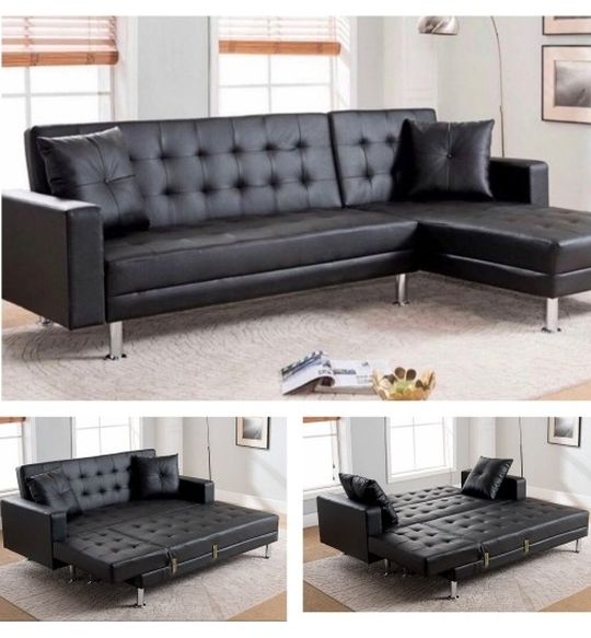 Sectional Sofa Sleeper With Chase New In Box