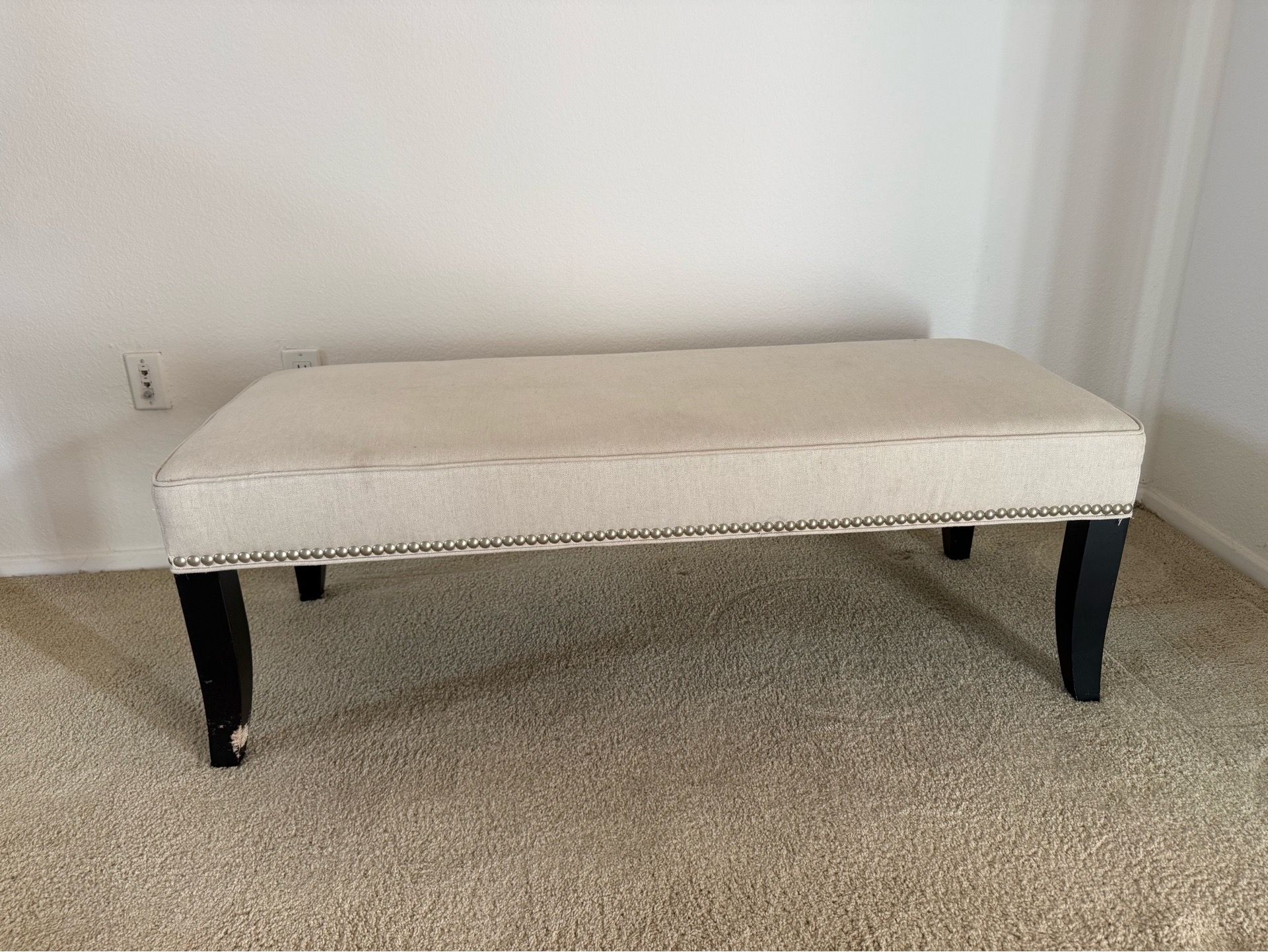 Crate and Barrel bench