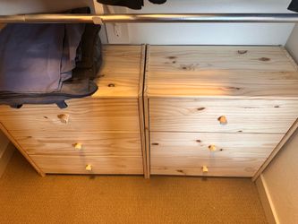 Matching Ikea Dressers
