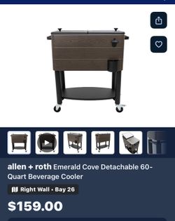 Allen + Roth Beverage Cooler