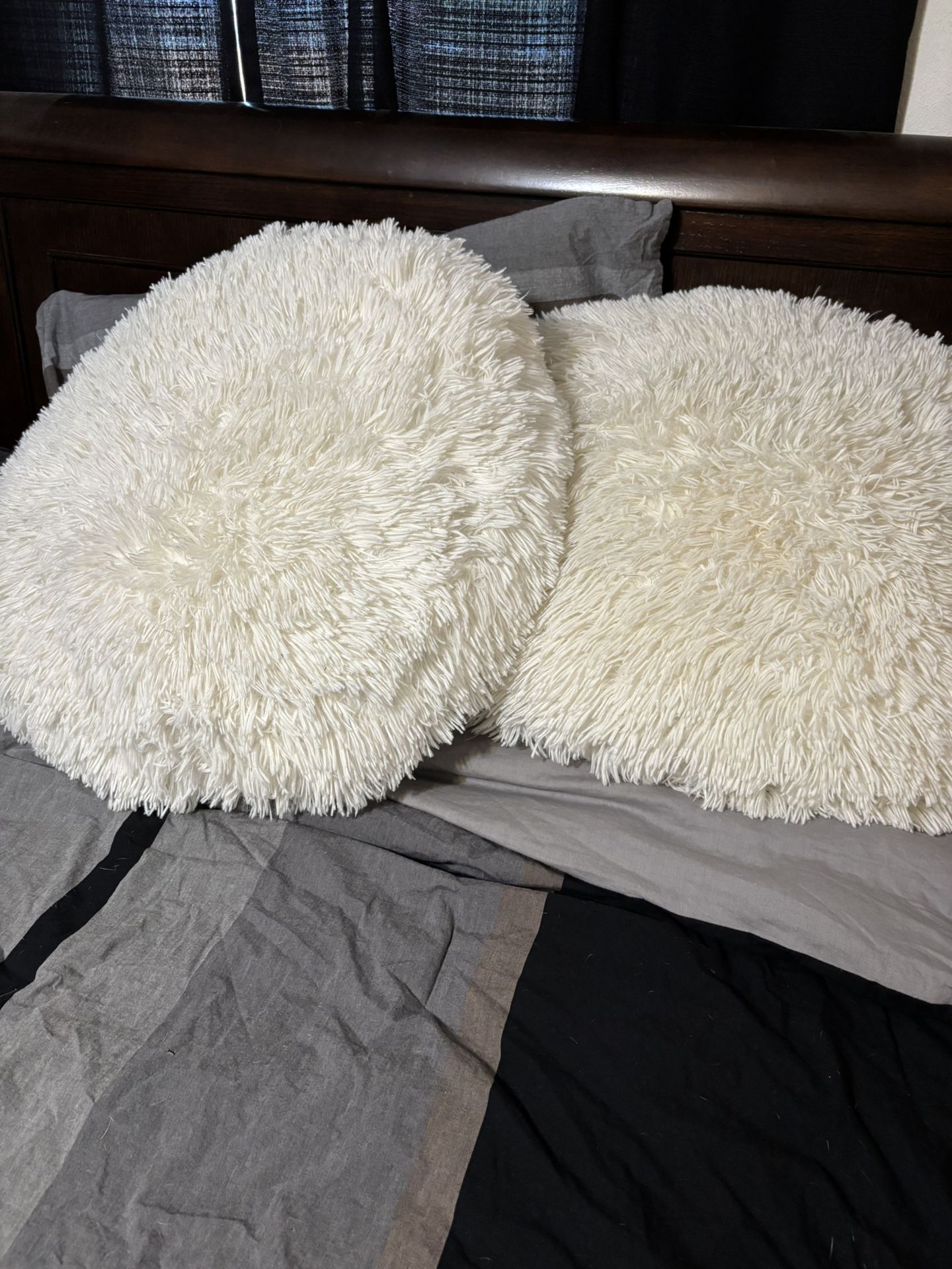 NEW Large Furry Pillow Lot