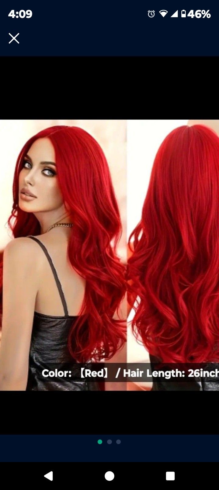 On Sale All New Wigs Synthetic Cap Brand New 26 Inches Long Classic Cap Heat Resistant