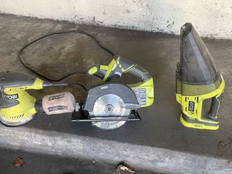 Ryobi Saw, Sander, & Vacuum